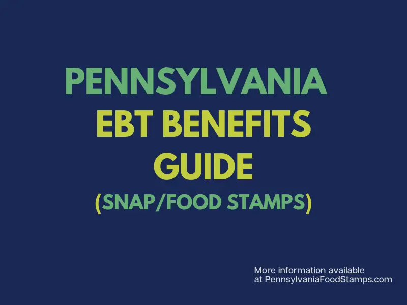 "Pennsylvania EBT Card Guide"