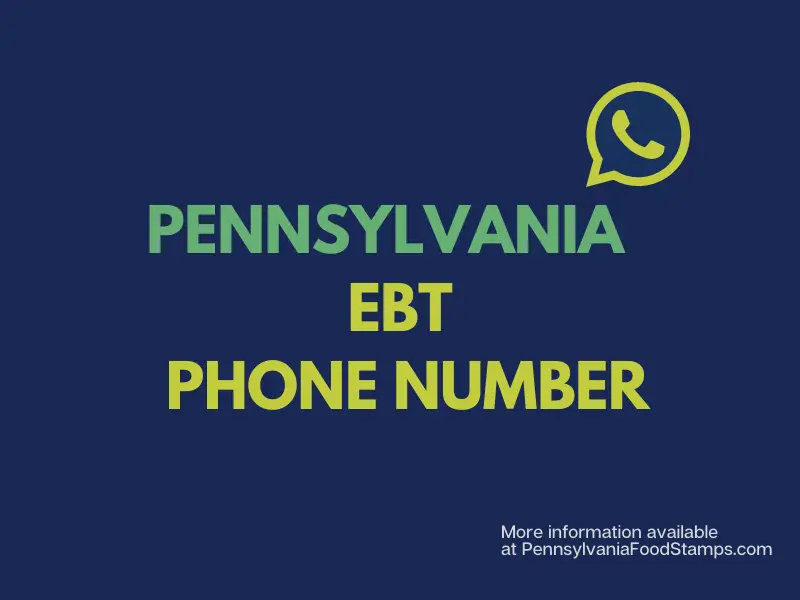 "Pennsylvania EBT Customer Service"