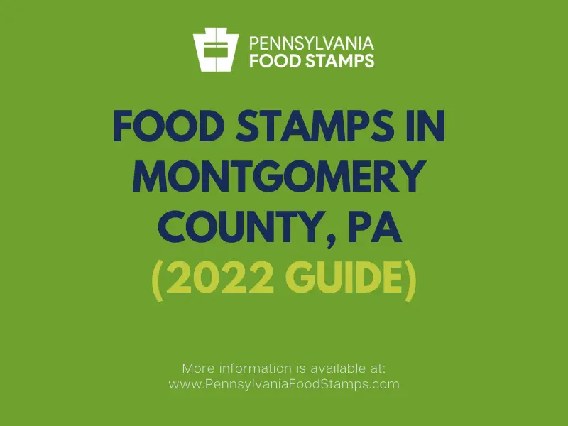 "Food Stamps in Montgomery County"