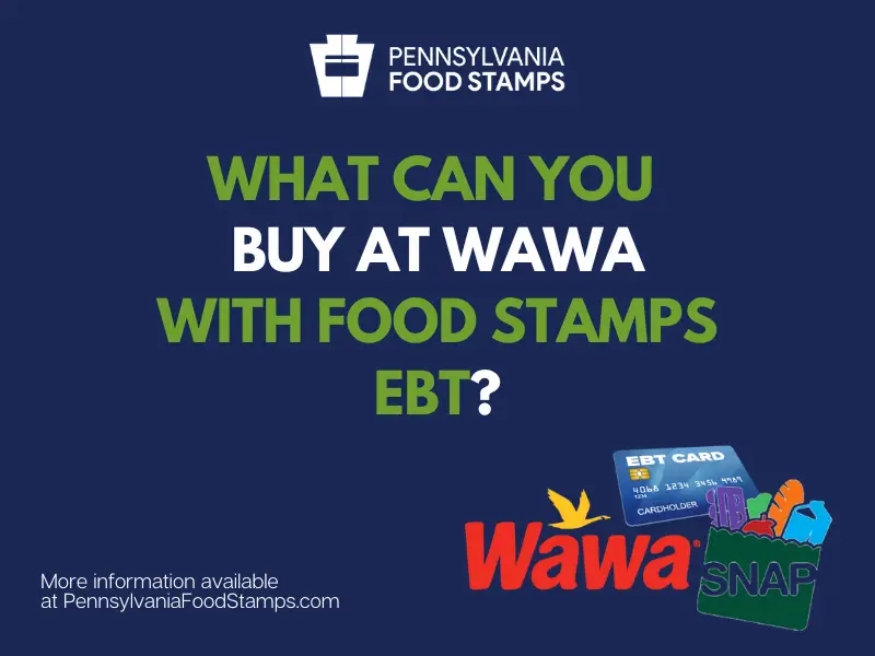 "What can you buy at Wawa with EBT"